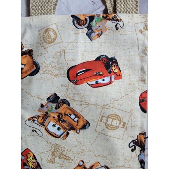 Cars Mator Crayon Holder Coloring Tote Bag Handmade Childrens Bag gift bag - Picture 7 of 8